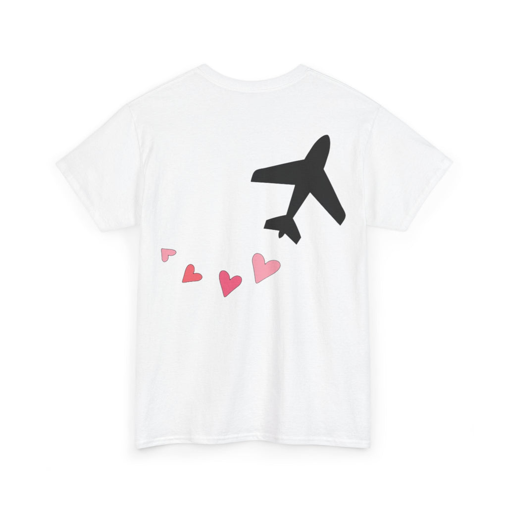 LOVE CHEMTRAILS. aviation t-shirt. pilots. love. hearts