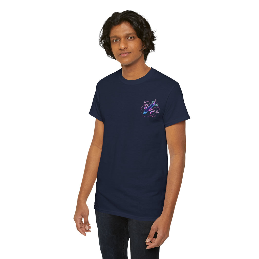 Neon Plane Quick Turns Tee