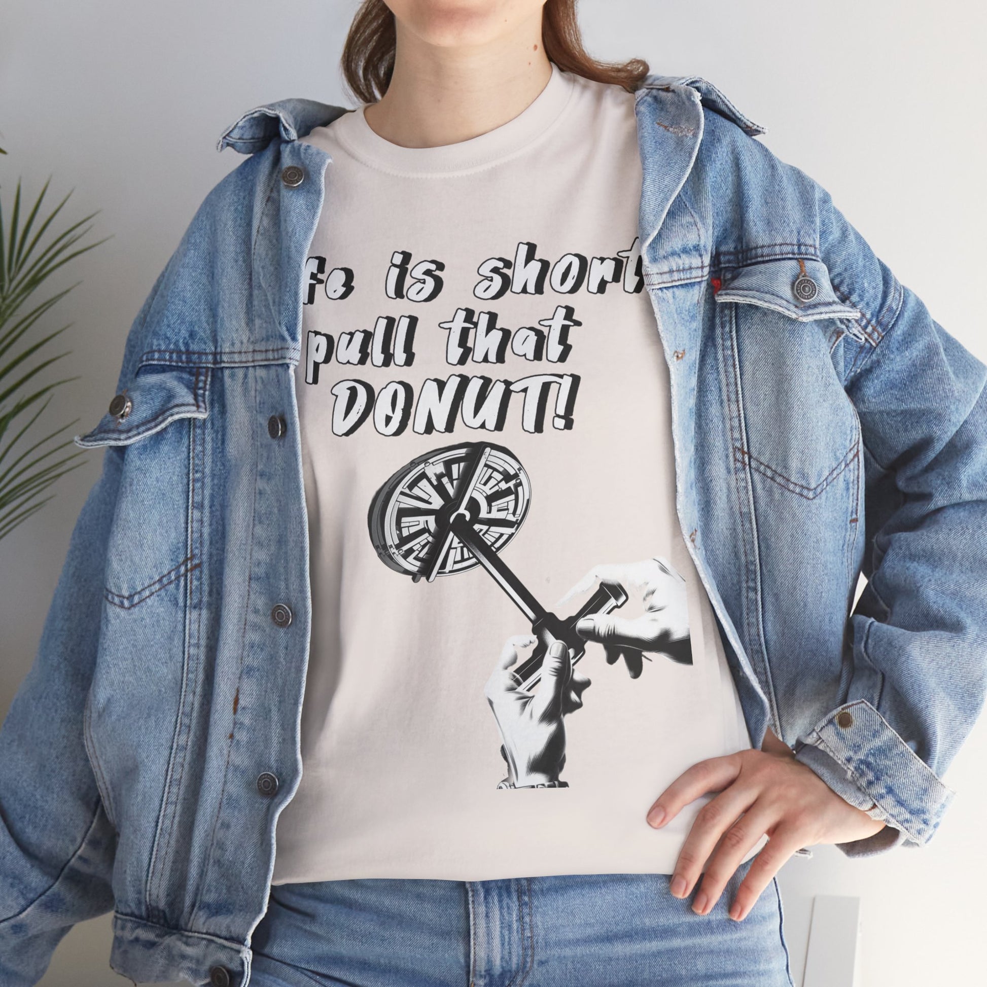 DONUT T-shirt. line service. pilots. gift. funny. joke. aviation. travel. work.