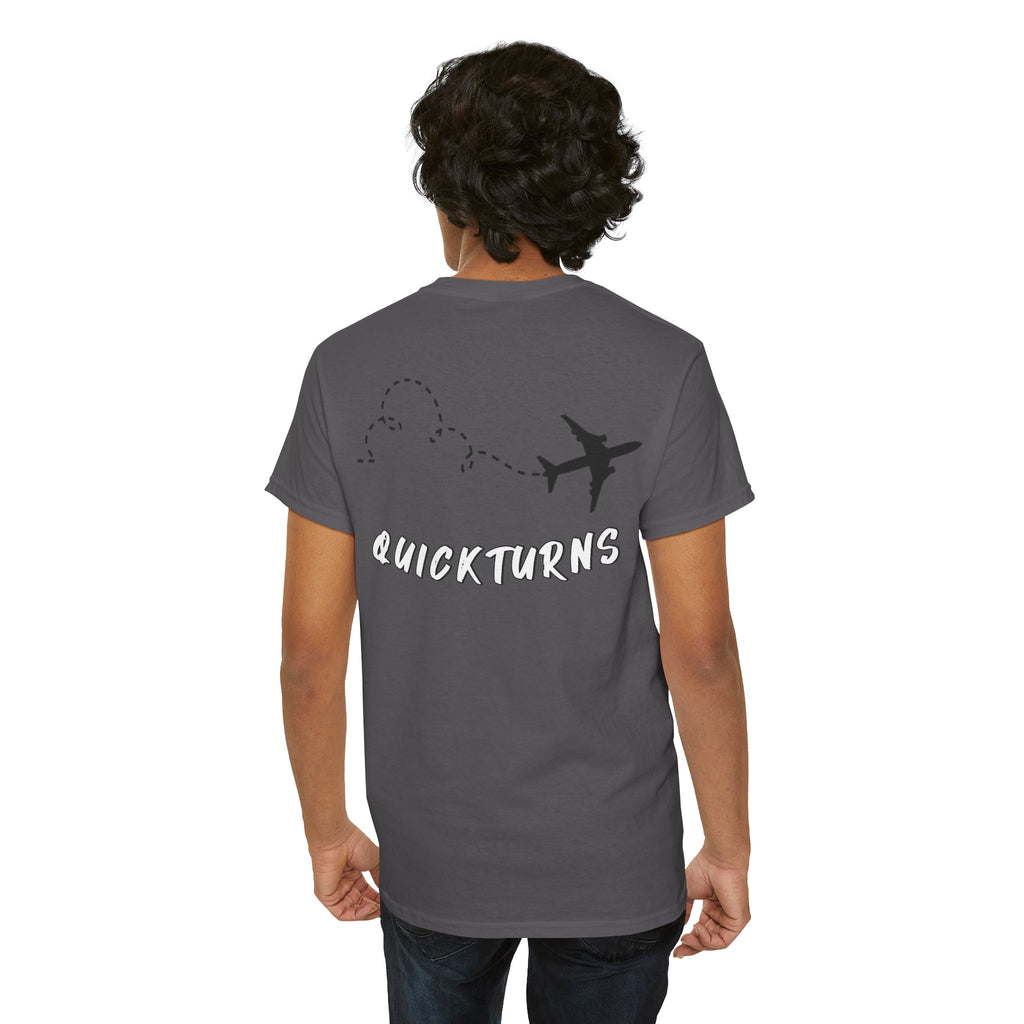 FORECAST. QUICKTURNS. aviation t-shirt. graphic tee. gifts. pilots. planes