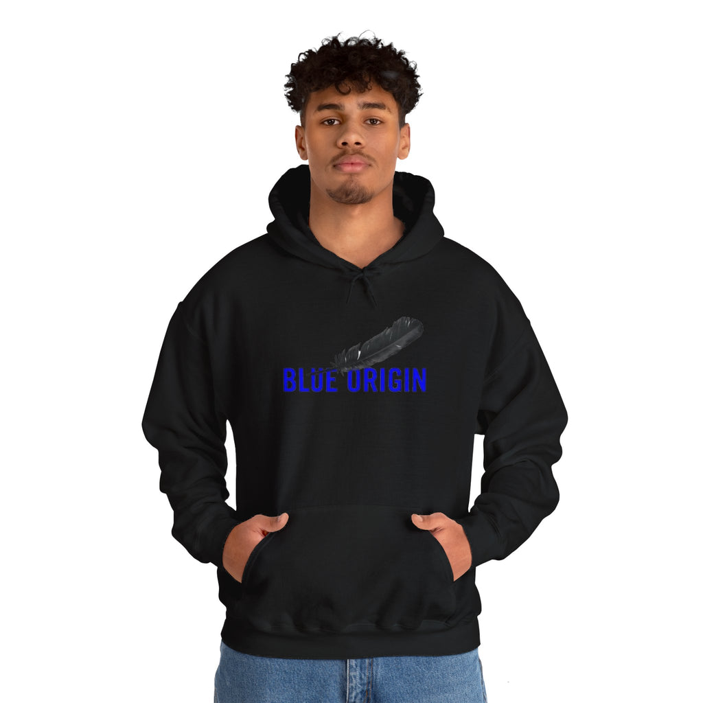 Blue Origin Hoodie. pilots. aviation hoodie. (logo)