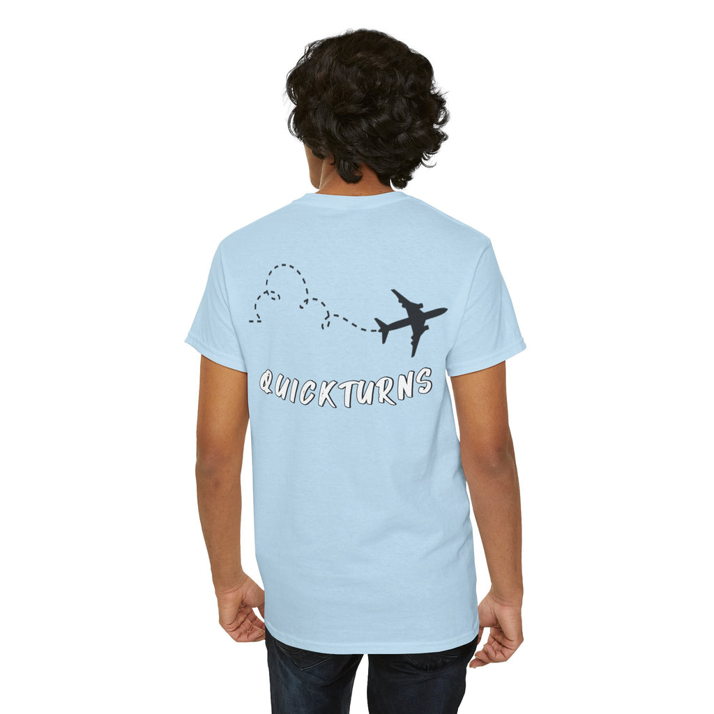 FORECAST. QUICKTURNS. aviation t-shirt. graphic tee. gifts. pilots. planes