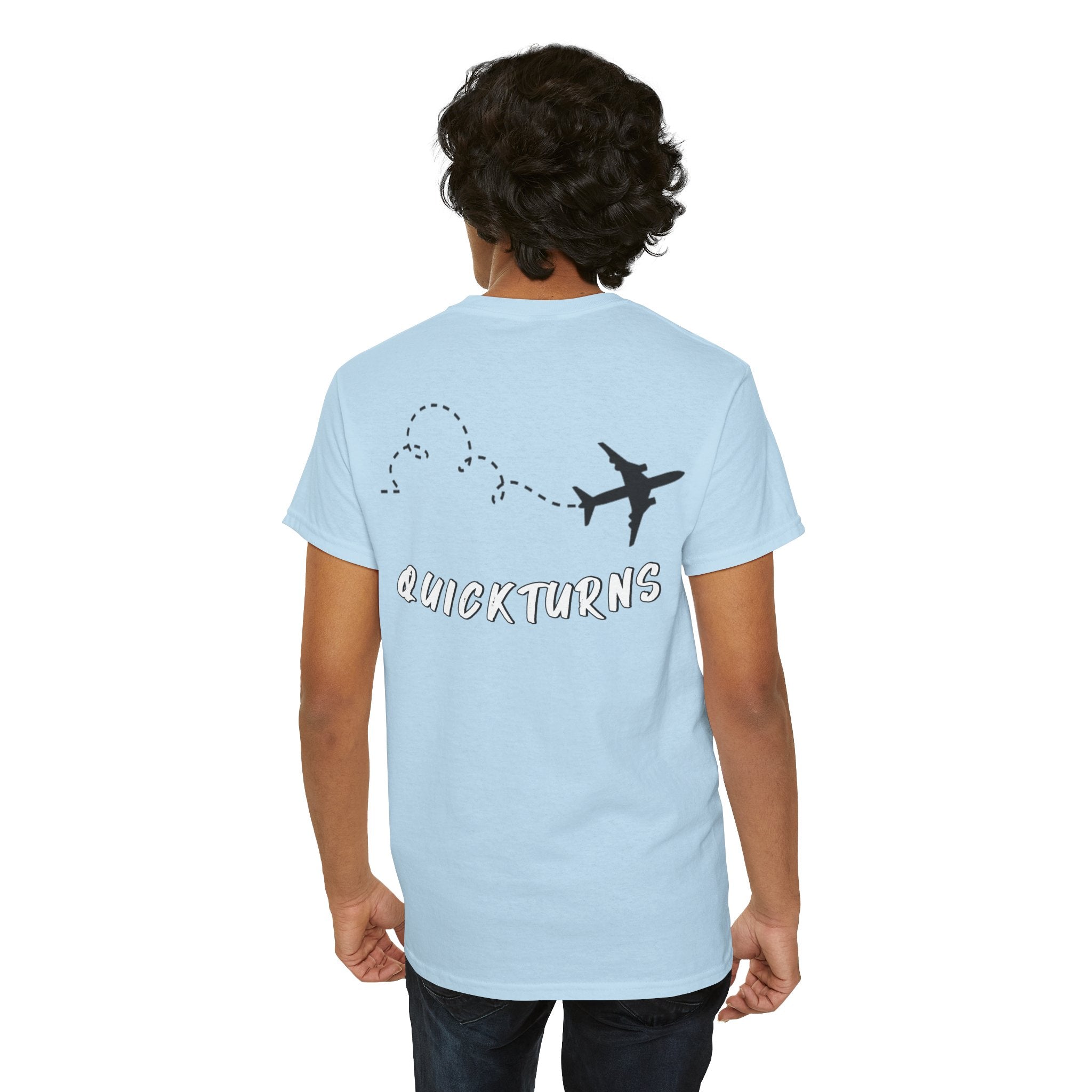 FORECAST. QUICKTURNS. aviation t-shirt. graphic tee. gifts. pilots. planes