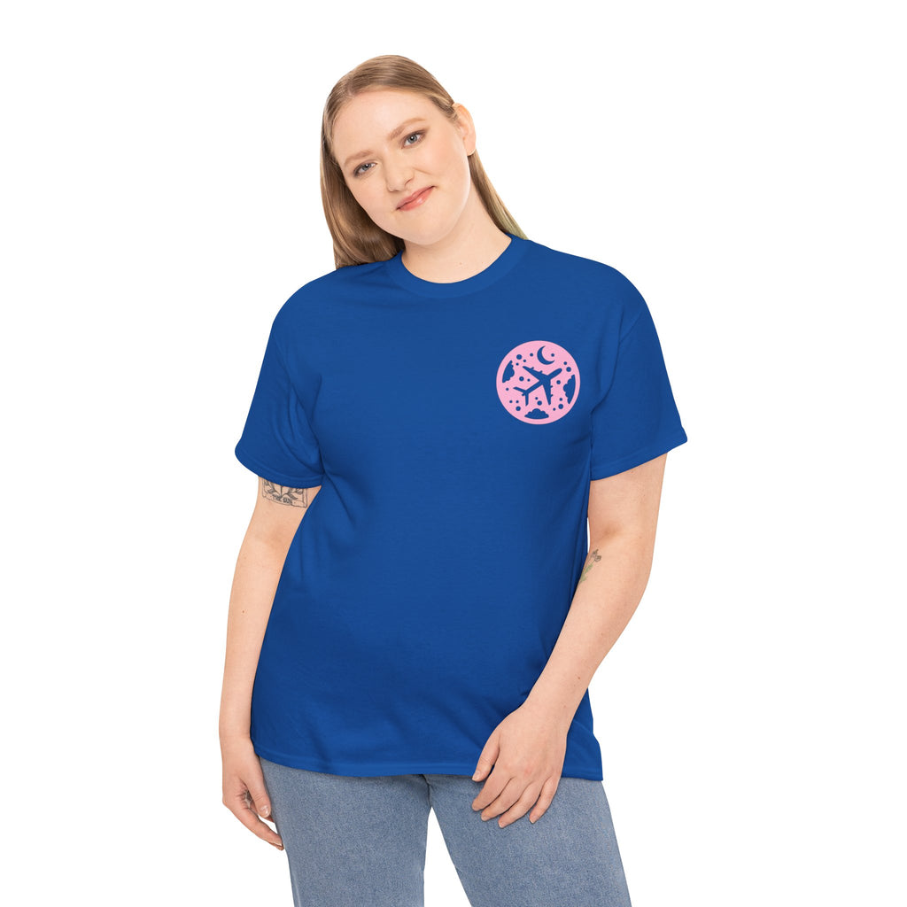 starry night. aviation. t-shirt. planes. sky. pilots. gifts