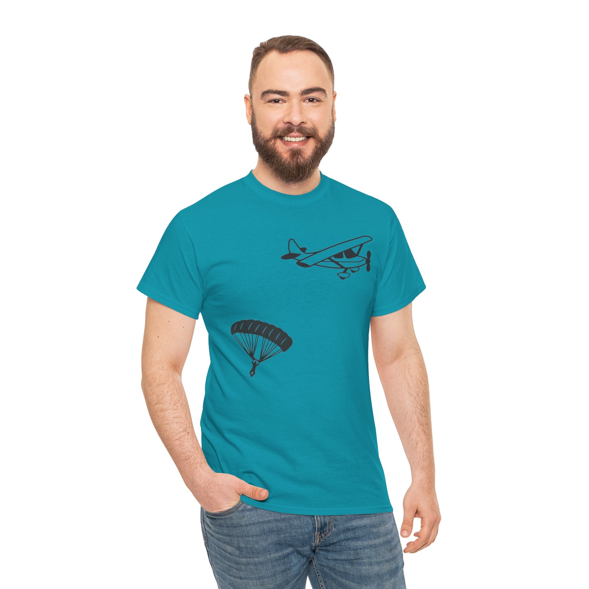 skydiving. aviation. t-shirt. planes. adrenaline. gifts.