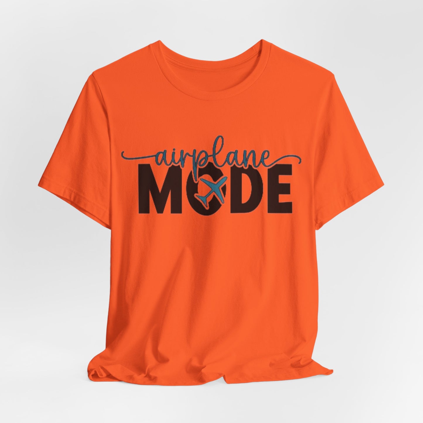 Airplane Mode Aviation Tee. gift for pilots. aviation lovers