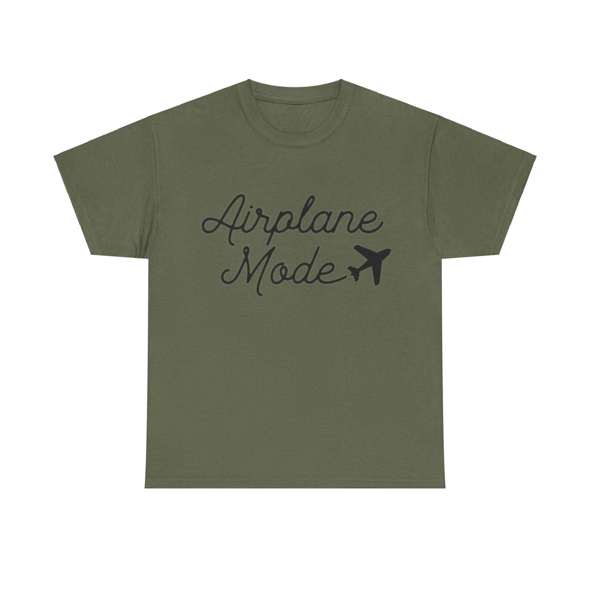Airplane Mode Aviation Graphic Tee. gift for pilots. flight attendant. aviation lovers.