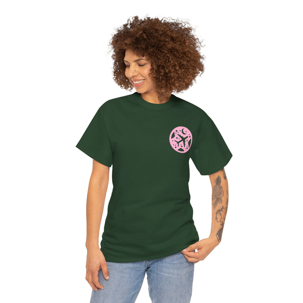 starry night. aviation. t-shirt. planes. sky. pilots. gifts