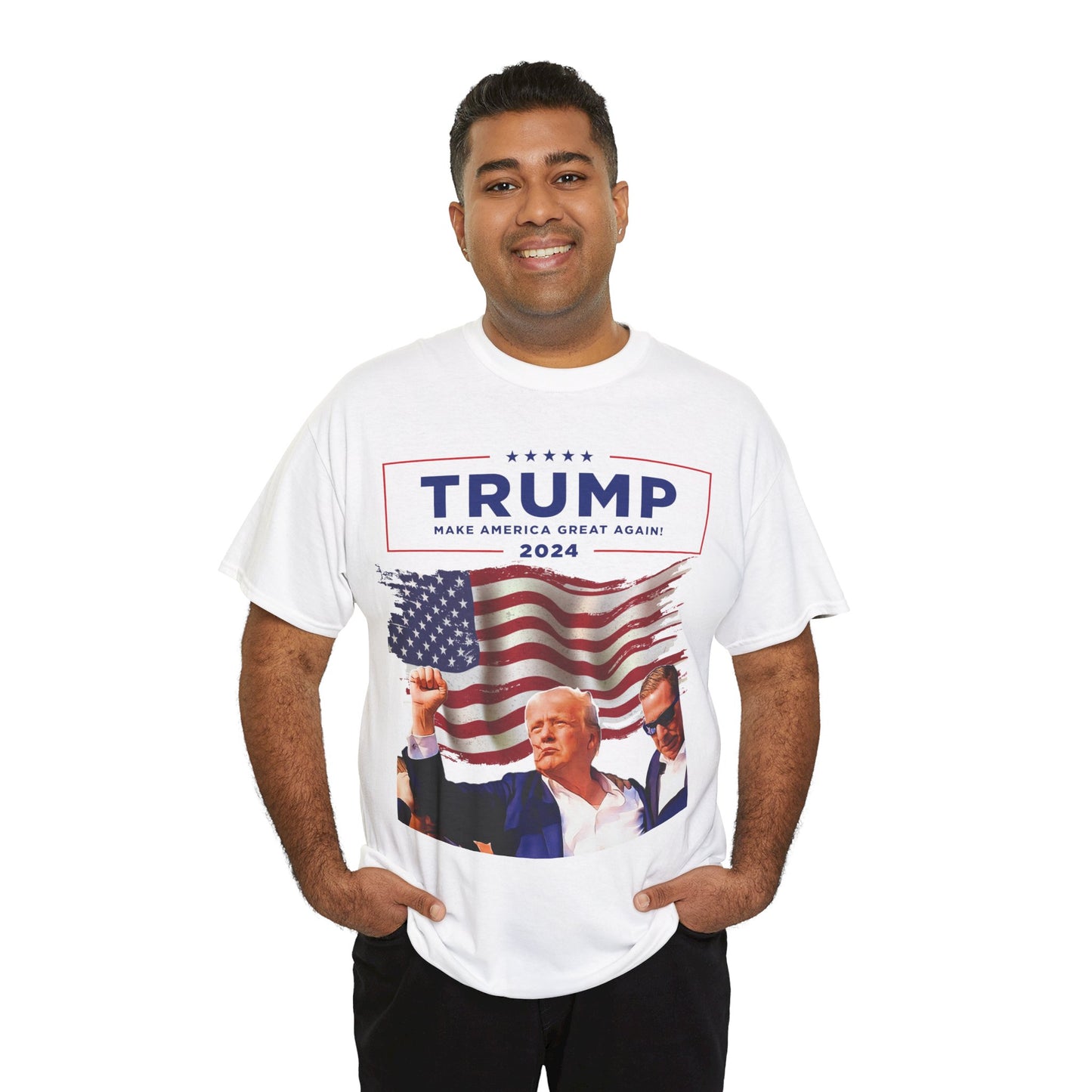 TRUMP Survival 2024 graphic tee. trump 2024. political humor. politics. gifts for him. gifts for patriots.