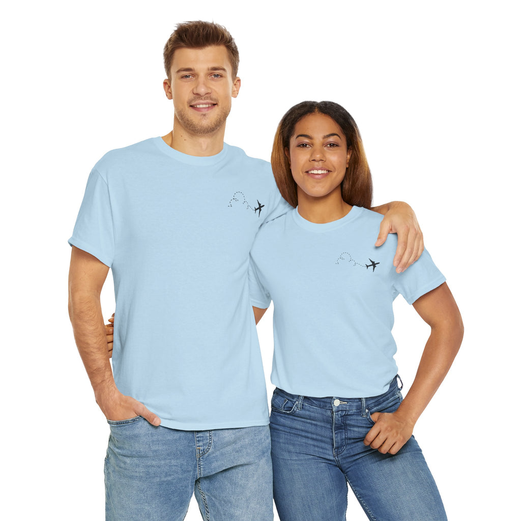 FORECAST. QUICKTURNS. aviation t-shirt. graphic tee. gifts. pilots. planes